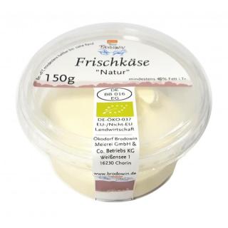 Frischkäsezubereitung natur