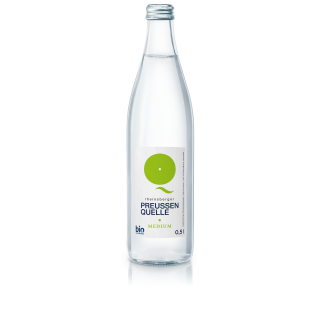 RPQ (FH) Mineralwasser medium  0,5Ltr
