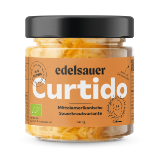 Curtido Sauerkraut mit Kreuzkümmel