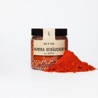 Paprika geräuchert im Glas